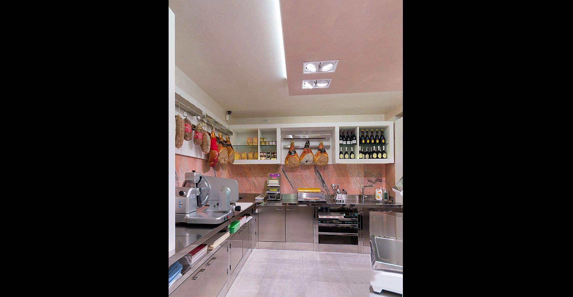 Stainless Steel Back Counter