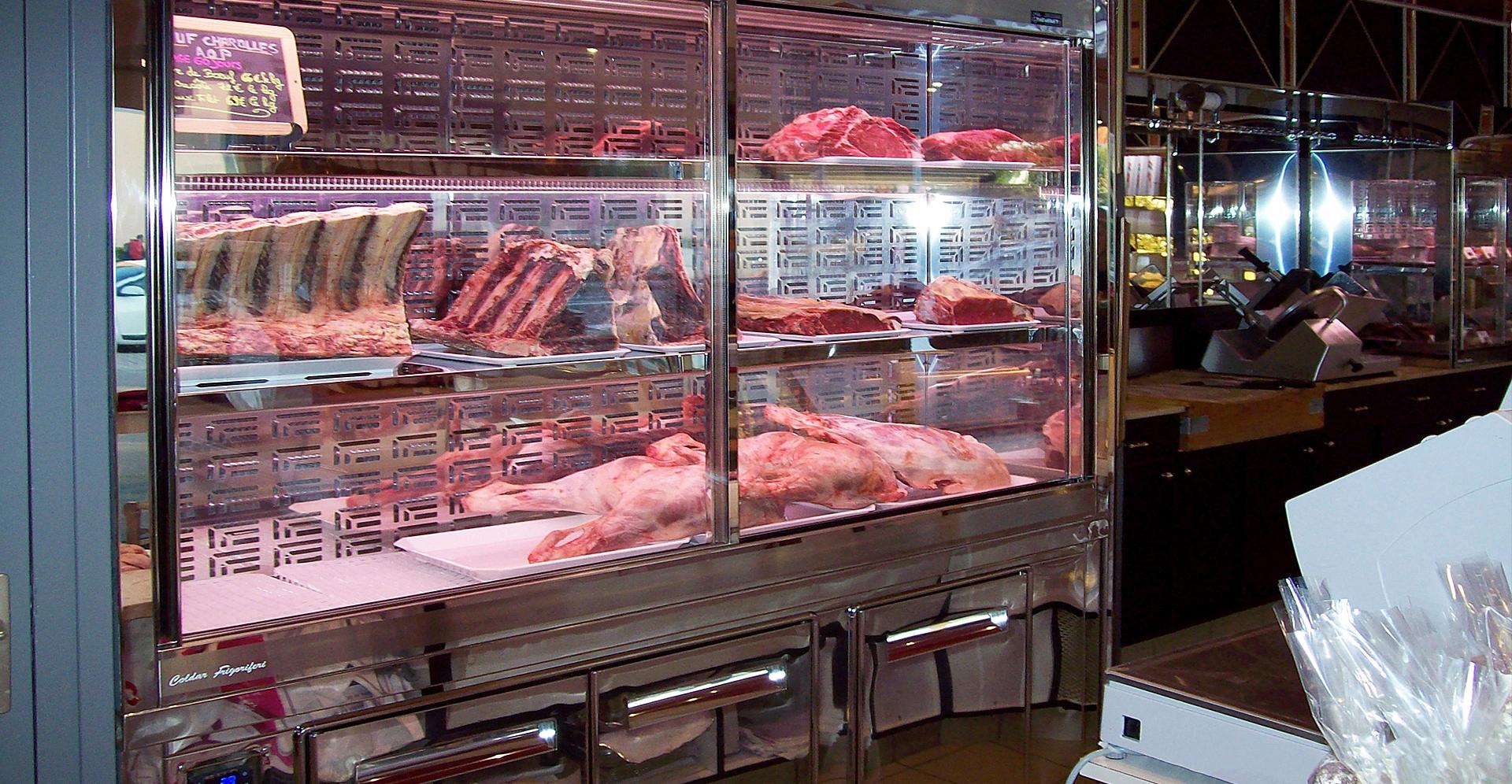 Frigo Retrobanco Pour Viande