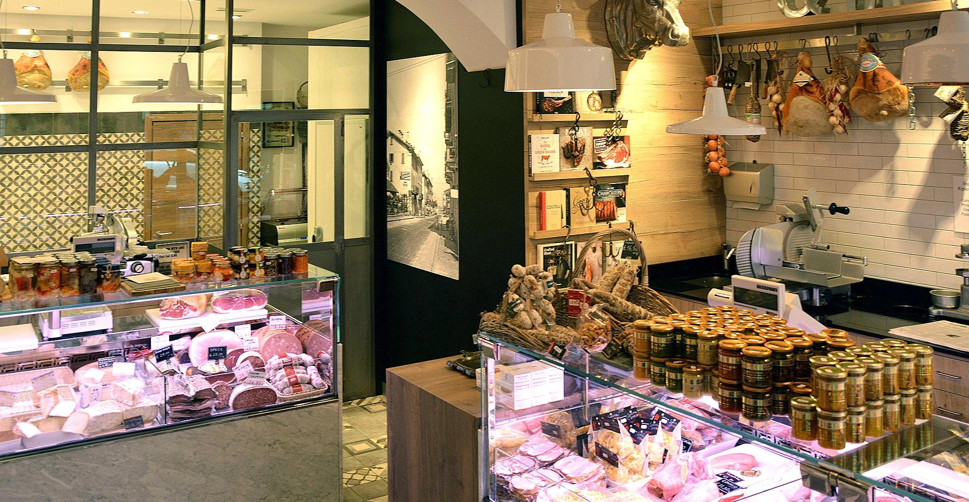 Cold Cuts and Cheese Counter