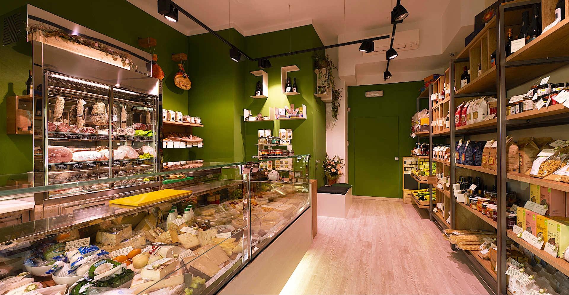 aménagement magasin gastronomie