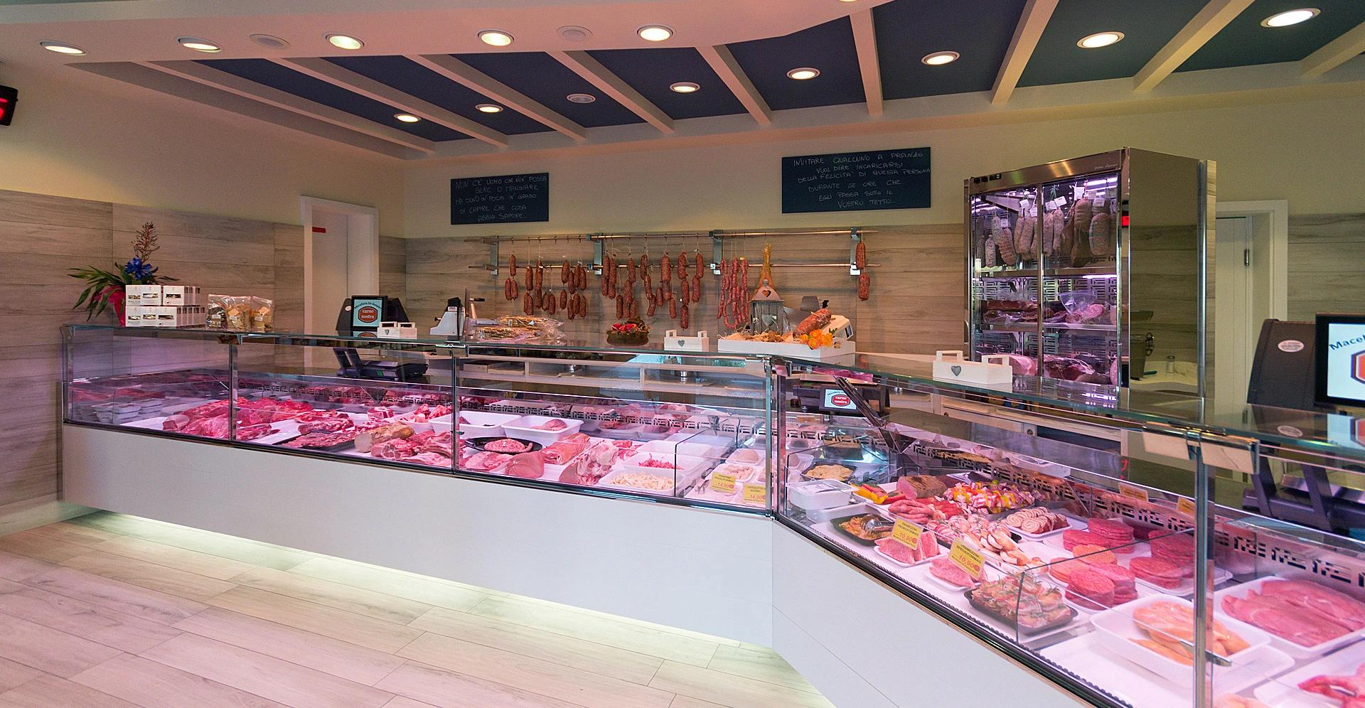 Refrigerated Counter for Butcher Shop