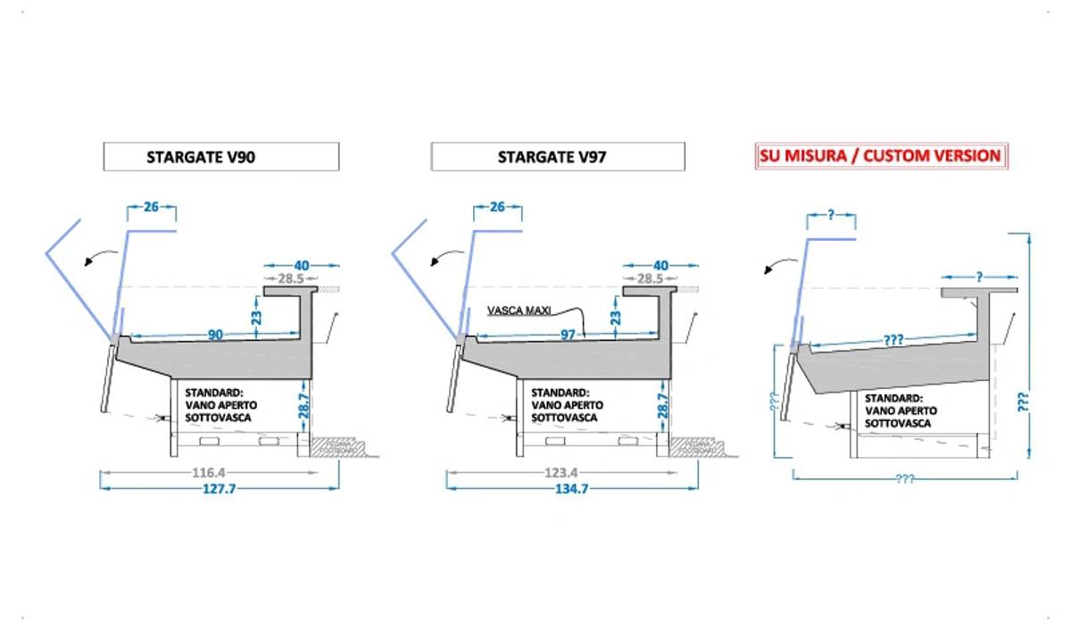 bancs-réfrigérés-pour-gastronomie-vitrages-obliques-sections-STARGATE