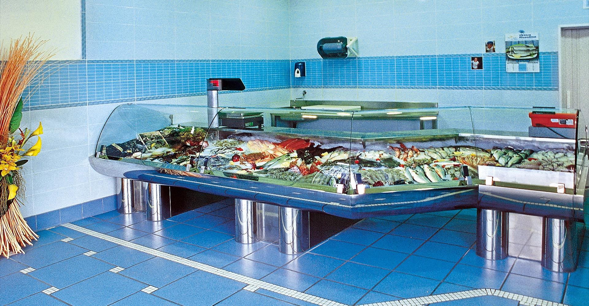 Fish Display Counter