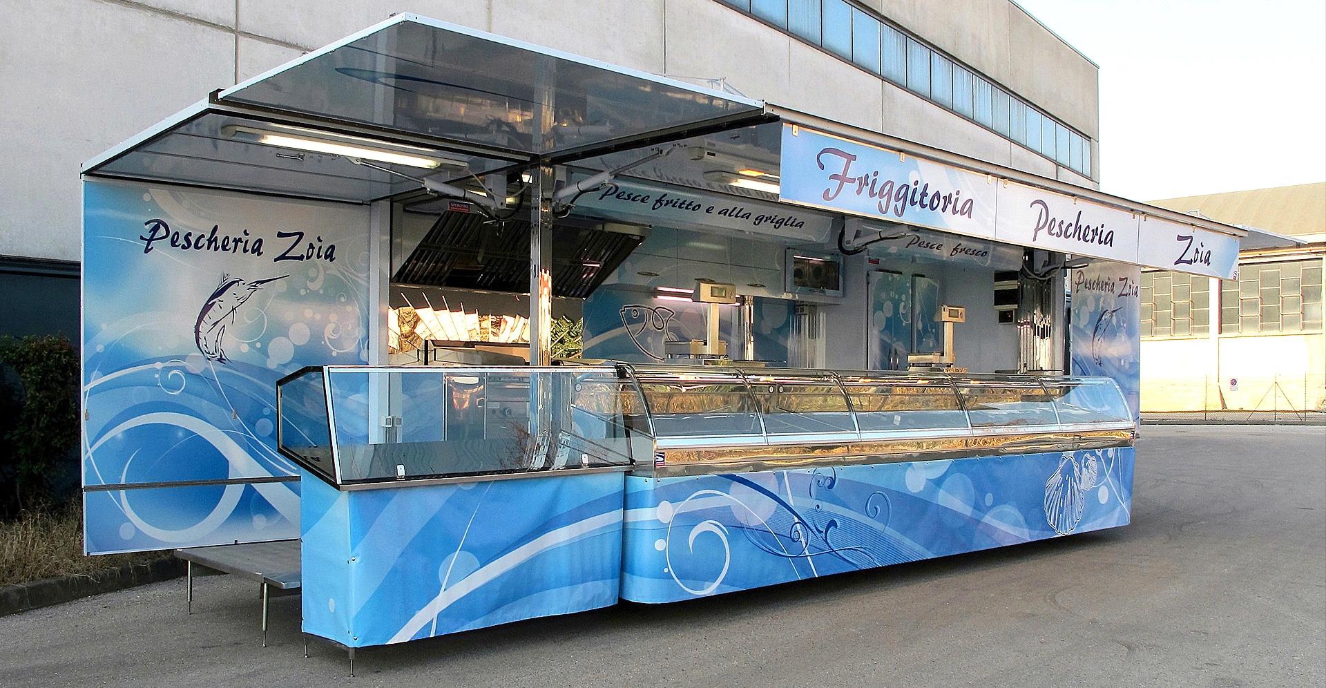 Kühltheke für Lieferwagen