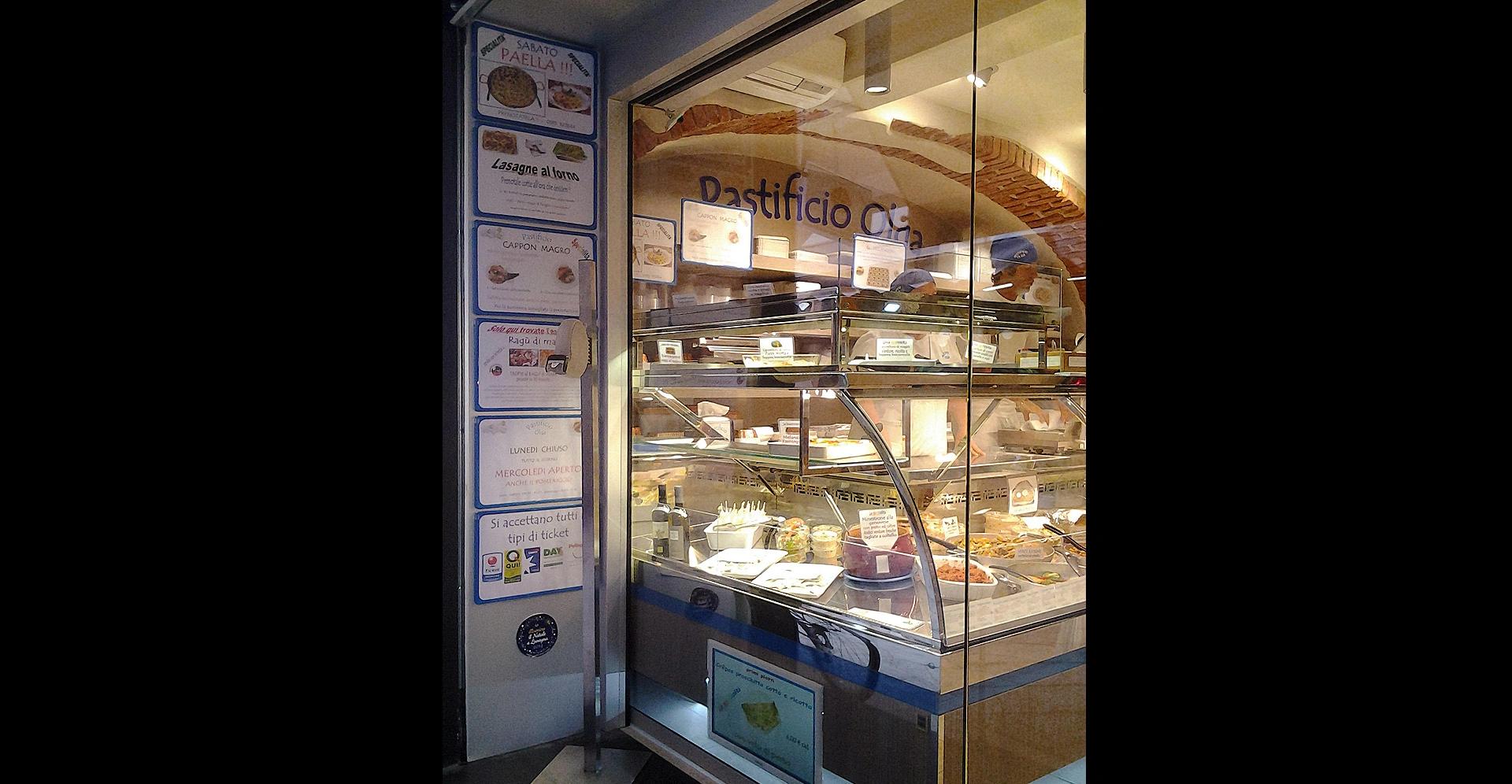 Comptoir réfrigéré pour pâtes fraîches