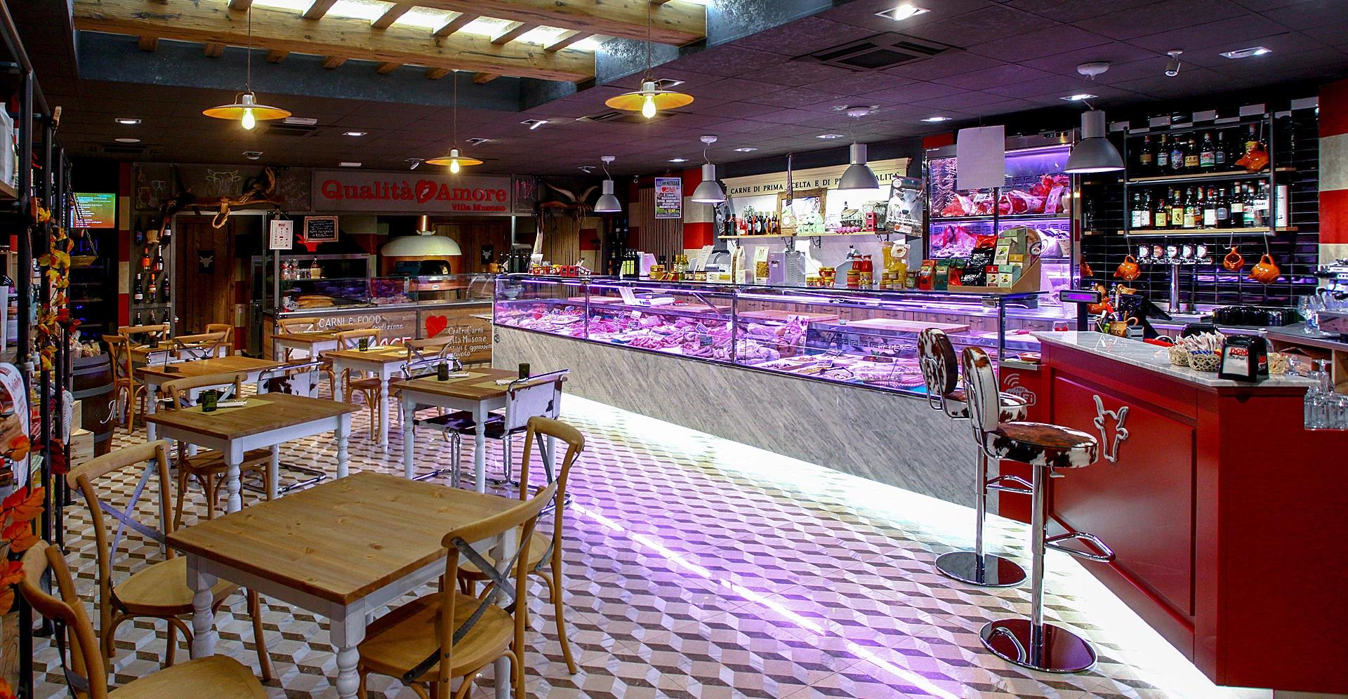 Gerade Glasvitrine Für Fleisch