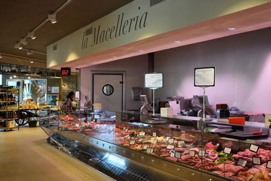 butcher fridge counters