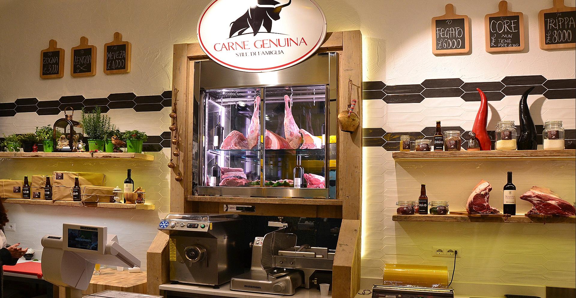 Kühlvitrinen für Fleisch