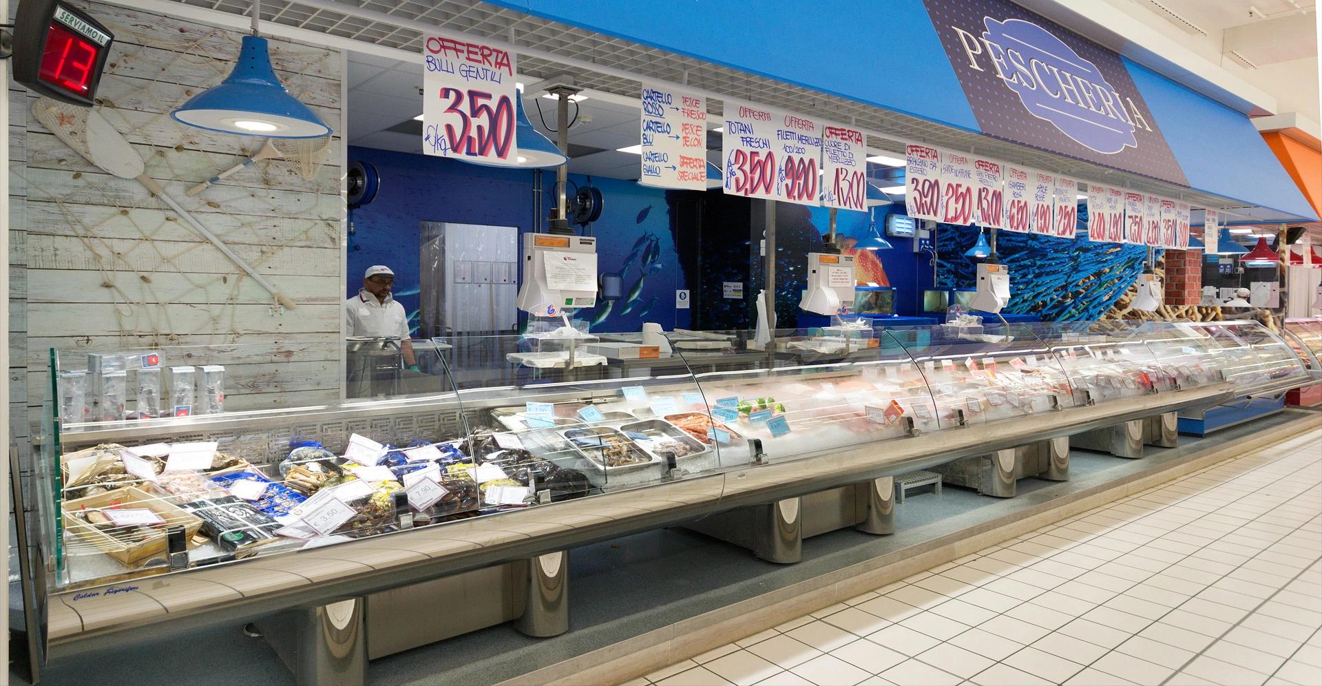 Refrigerated Counter for Fishmonger