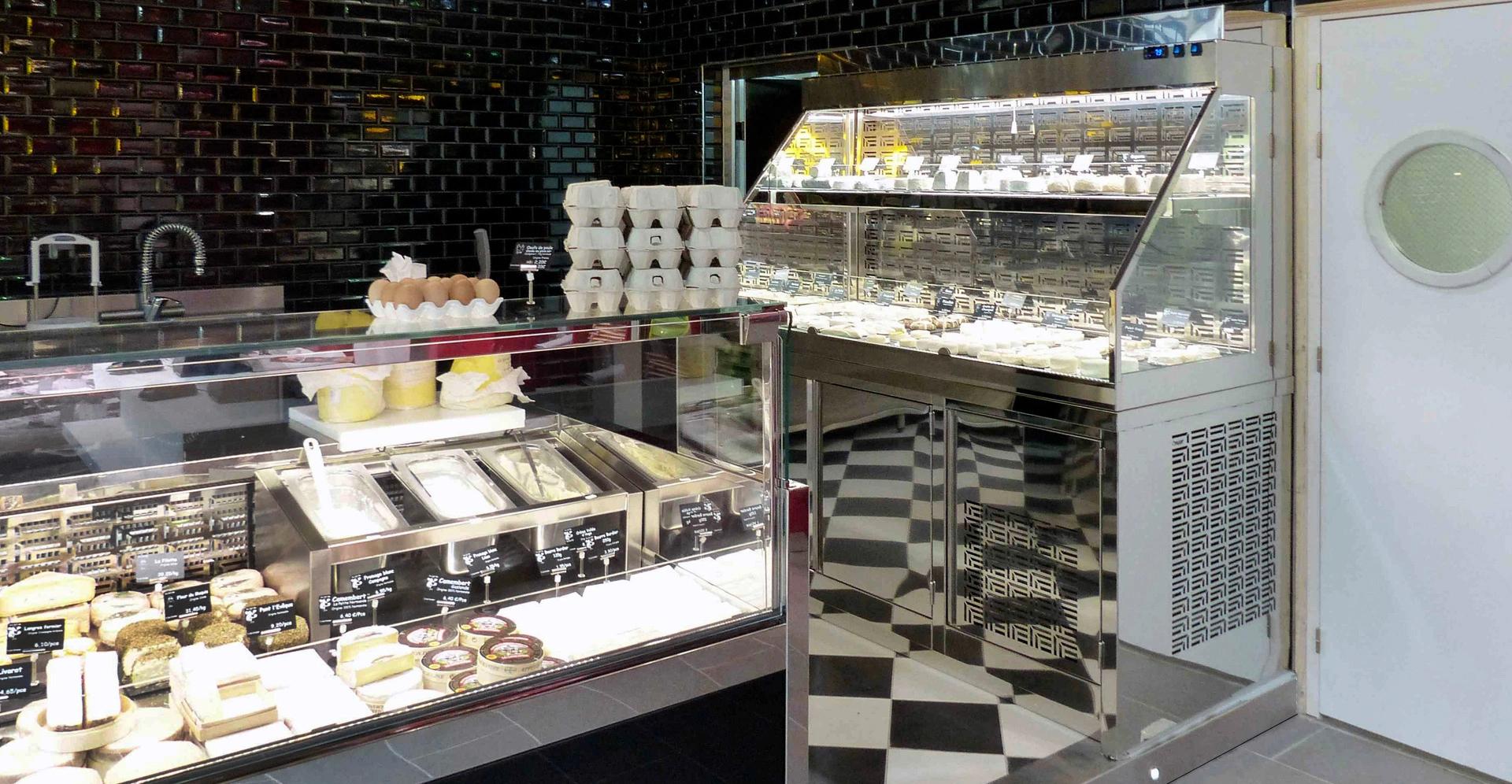 Vitrines Réfrigérées Pour Fromages De Chèvre